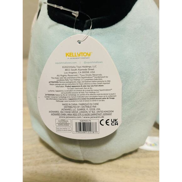 Squishmallow 8" Cillian The Blue Cow Plush Stuffed Animal Toy 2023 - Picture 7 of 9